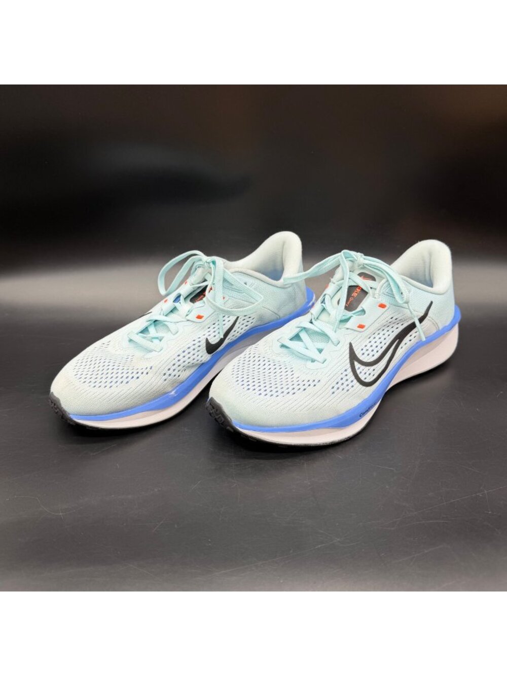 Nike Womens Quest 6 Glacier Blue Running Shoes Breathable Mesh Lightweight Sz 9